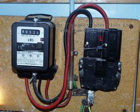 replace electric meter with wire